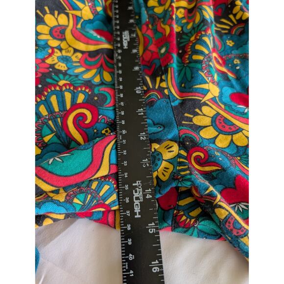 Lucy & Yak Colorful Floral Wide Leg Pants - Picture 6 of 6